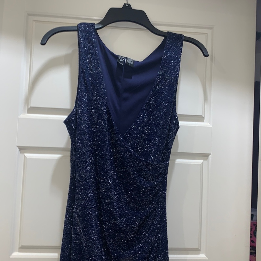 Sparkly blue dress
